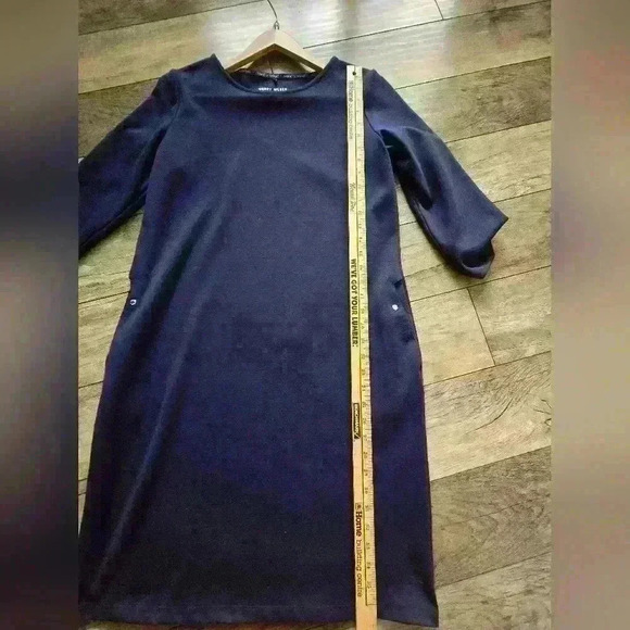 GERRY WEBER Navy blue women's dress size 10, with pockets - Picture 5 of 11